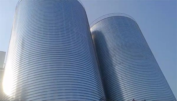 海林2座混凝土高架卷板仓