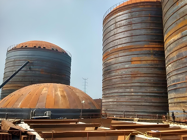 海林焦粉钢板仓